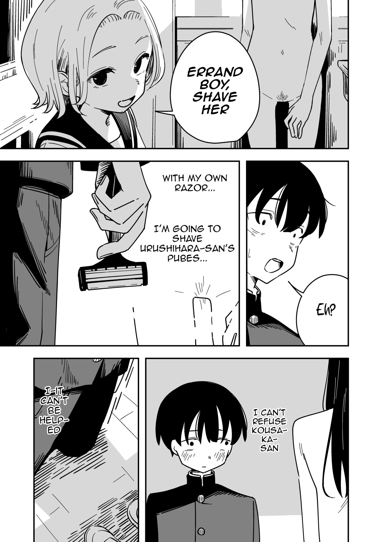 Hentai Manga Comic-Perks of Being an Errand Boy-Read-28